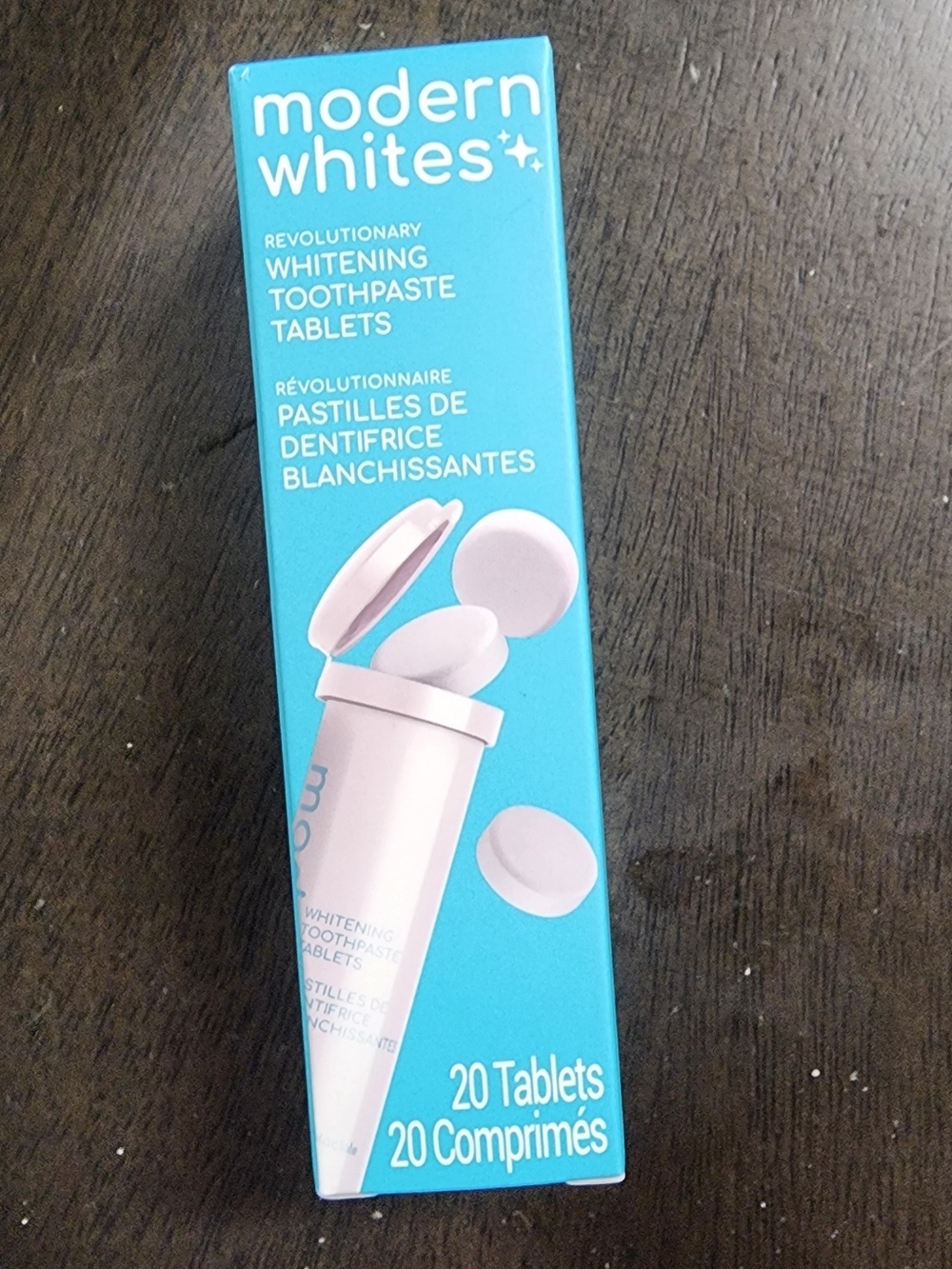 Modern Whites Whitening Toothpaste Tablets 20 Pcs New